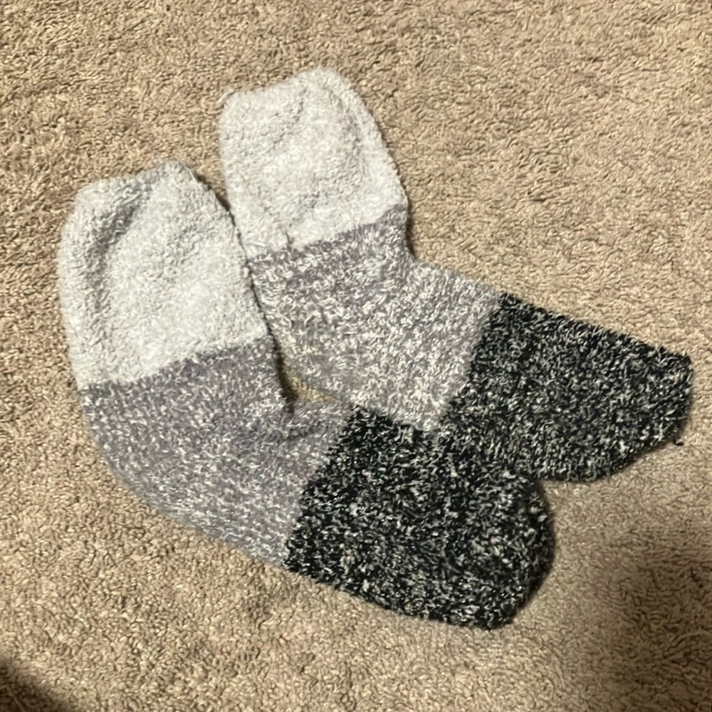 Fluffy home socks